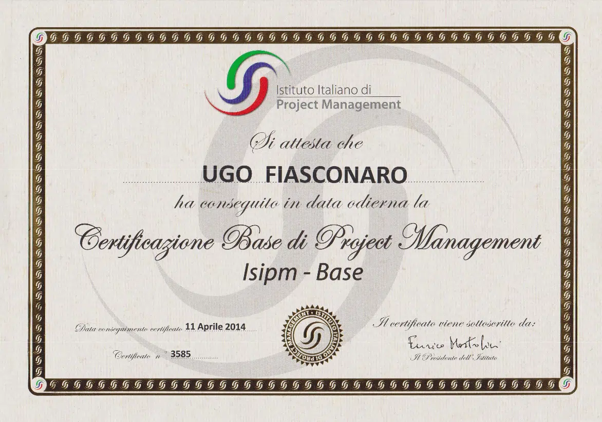 La certificazione di base ISIPM sul project management